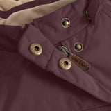 Mini A Ture - Wang fleece lined winter jacket - Fudge aubergine