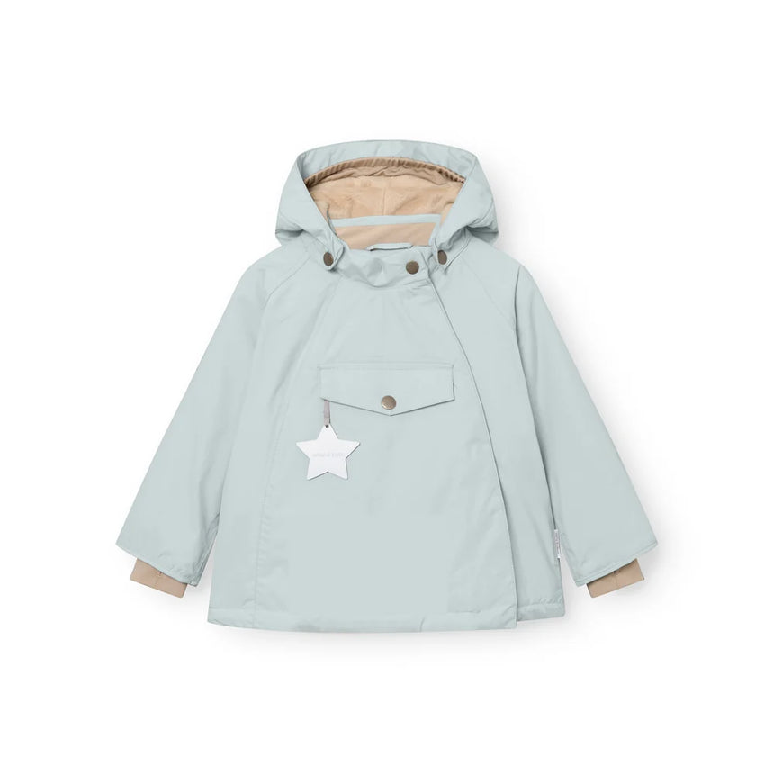Mini A Ture - Wang fleece lined winter jacket - Baby blue