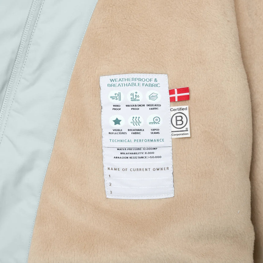 Mini A Ture - Wang fleece lined winter jacket - Baby blue