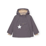 Mini A Ture - Wang fleece lined winter jacket - Plum kitten