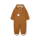 Mini A Ture - Wisti fleece lined snowsuit - Brown sugar