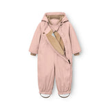 Mini A Ture - Wisti fleece lined snowsuit - Adobe rose