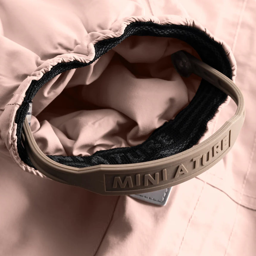 Mini A Ture - Wisti fleece lined snowsuit - Adobe rose