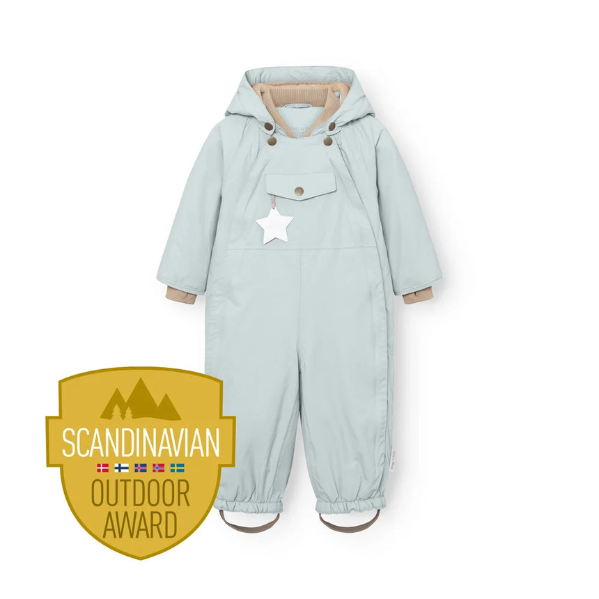 Mini A Ture - Wisti fleece lined snowsuit - Baby blue