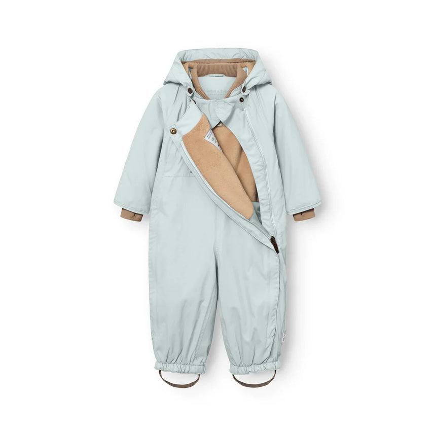 Mini A Ture - Wisti fleece lined snowsuit - Baby blue