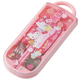 Skater Antibacterial Dishwasher-Safe Sliding Cutlery Set - Hello Kitty