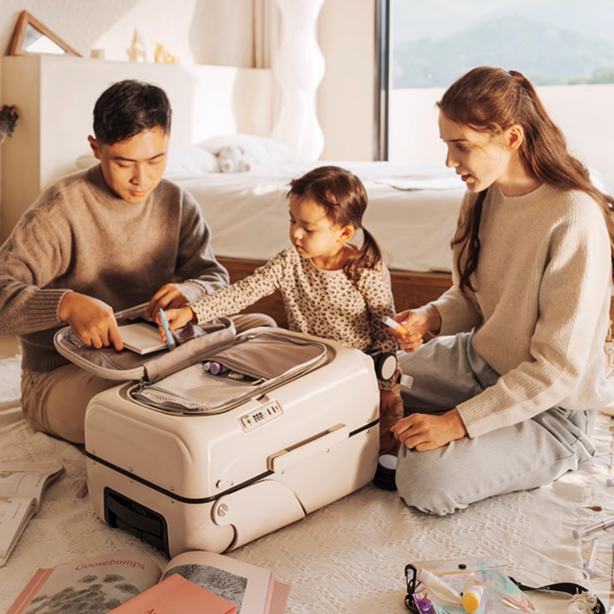 Multicarry 3.0 Ride-On Luggage – Travel Suitcase with Built-In Seat