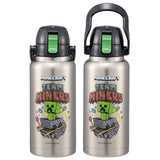 Skater One-push Direct Minecraft Stainless Steel Bottle 1000ml