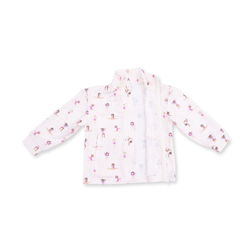 Angel Dear Mock Neck Active Jacket - Tiny Tumblers