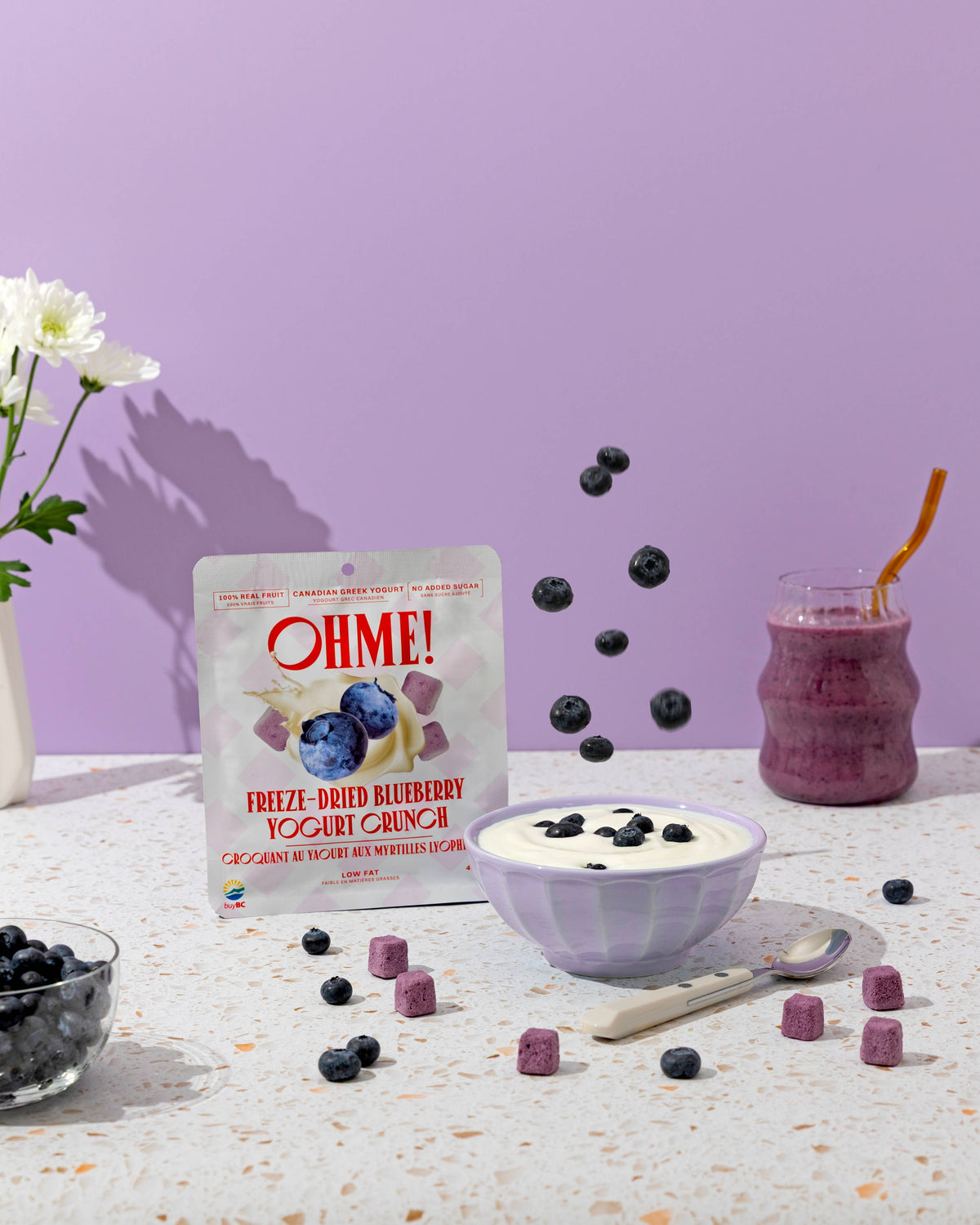 OHME! Blueberry Yogurt Crunch 44g