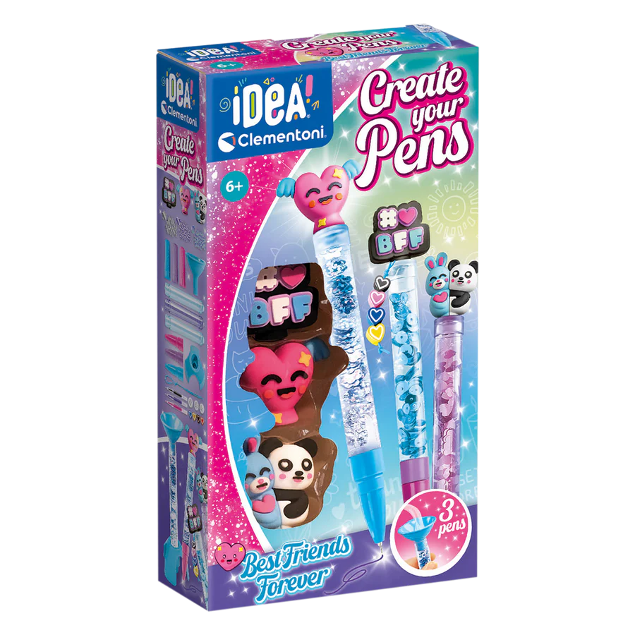 Clementoni - Idea Create Your Pens  - BFF