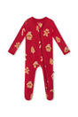 Kyte Baby Zippered Footie in Gingerbread - Princess and the Pea Boutique
