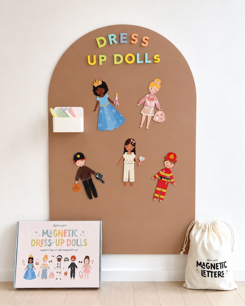 Magnetic Dress-Up Dolls Play Set