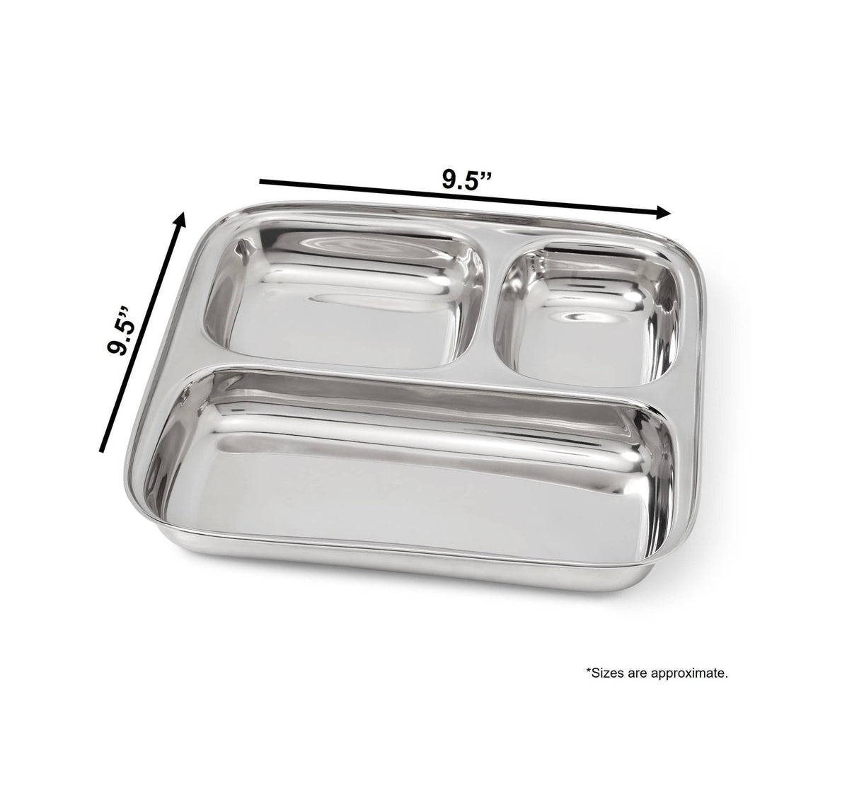 3 - Section Plate - Large - Princess and the Pea Boutique