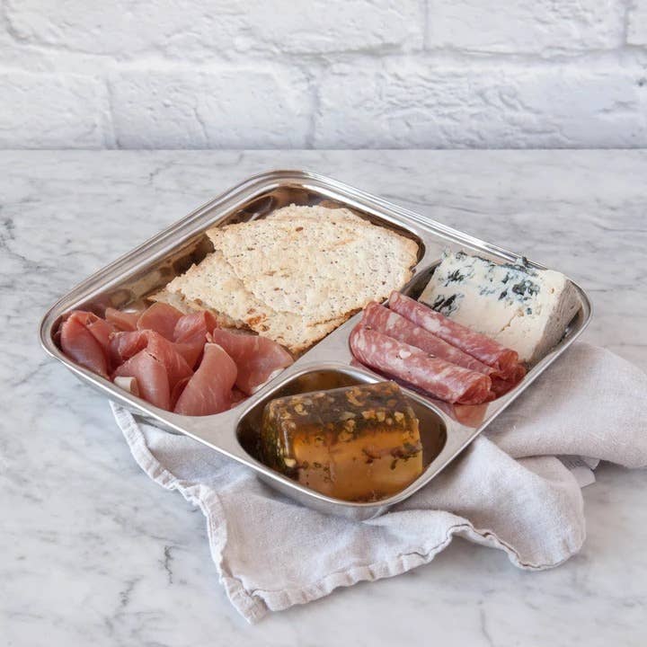 3 - Section Plate - Small - Princess and the Pea Boutique