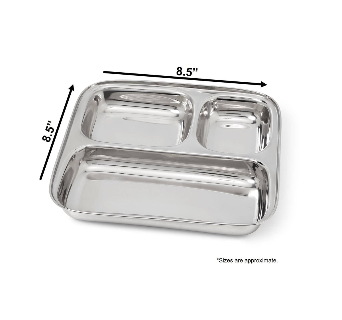 3 - Section Plate - Small - Princess and the Pea Boutique