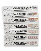 Peel & Stick Fabric Wall Stickers - Cherries & Bows