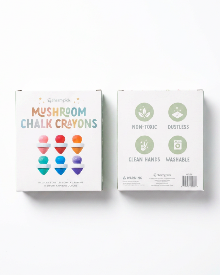 Mushroom Chalk Crayons for Magic Playwall