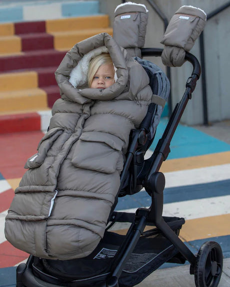 7AM Enfant Blanket 212 Evolution- Oslo Cloud Chestnut