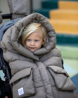 7AM Enfant Blanket 212 Evolution- Oslo Cloud Chestnut