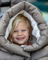 7AM Enfant Blanket 212 Evolution- Oslo Cloud Chestnut
