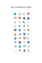 Great Pretenders - Taylor'd To Perfection Nail Polish Set and Nail Sticker Set