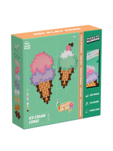 PlusPlus Puzzle By Number - Ice Cream Cones 250pcs