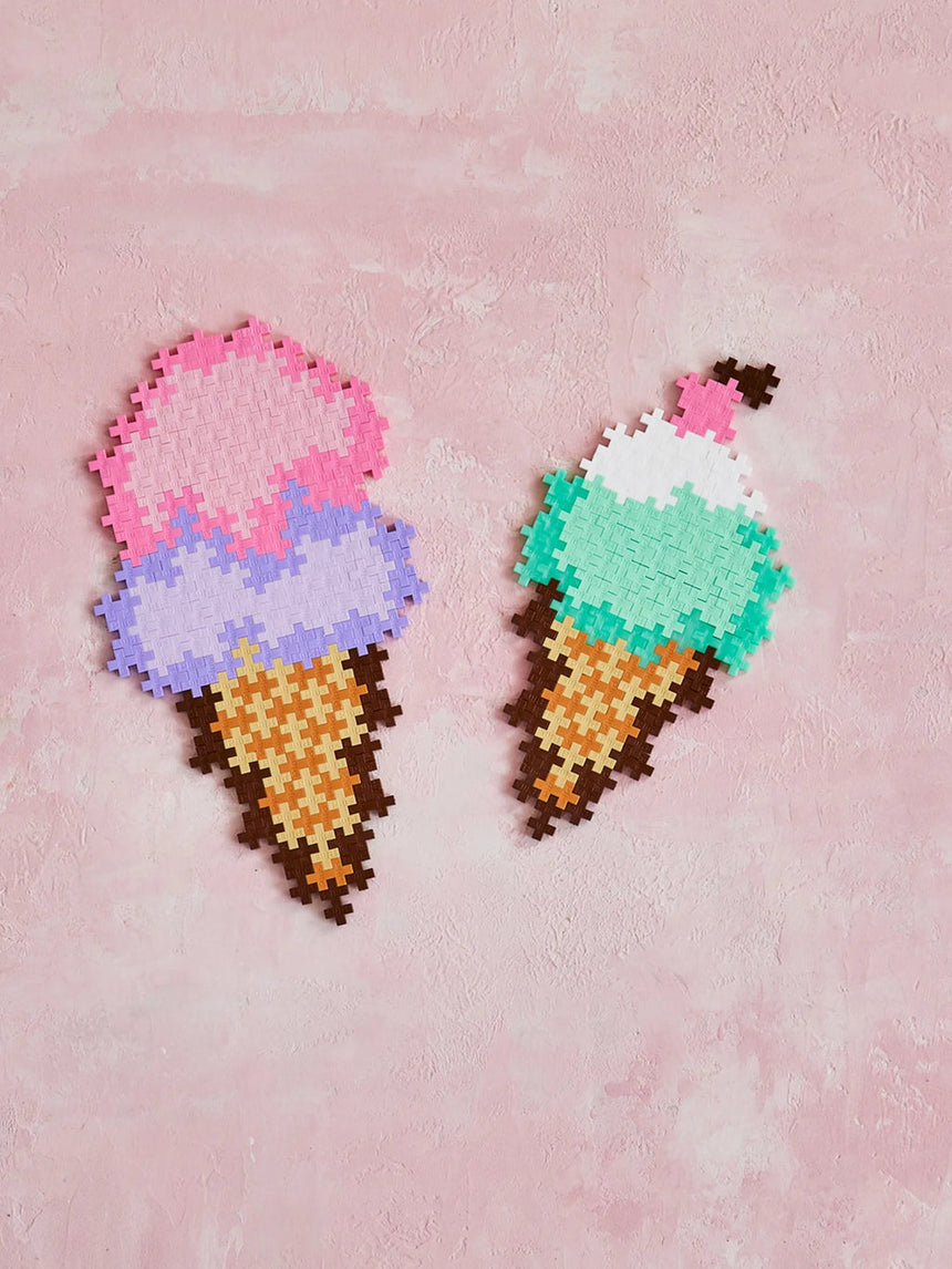 PlusPlus Puzzle By Number - Ice Cream Cones 250pcs