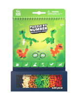 PlusPlus Puzzle By Number Activity Pad - Dinosaurs