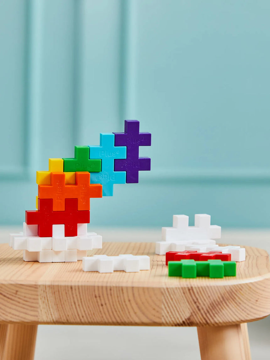 Plus-Plus Tube - BIG Rainbow Color Mix - 15 pcs