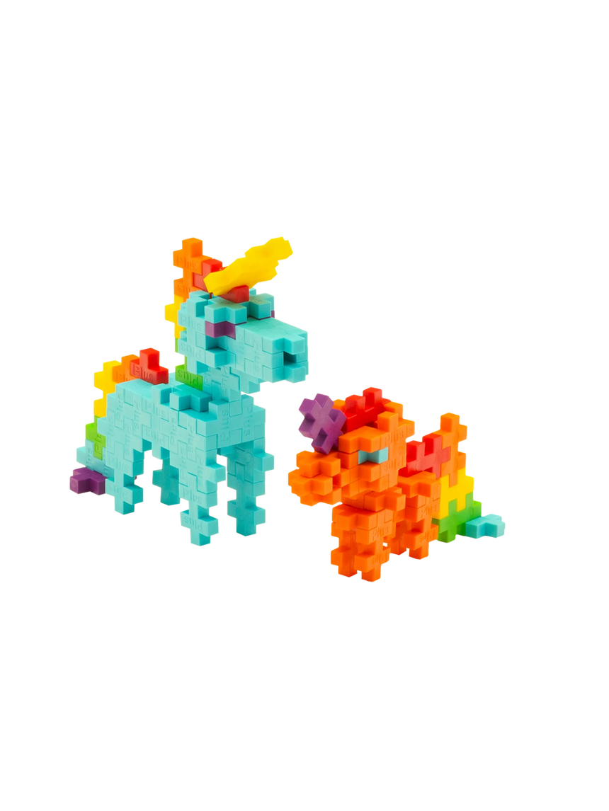 Plus-Plus Tube - Rainbow Unicorns - 100 pcs