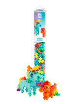 Plus-Plus Tube - Rainbow Unicorns - 100 pcs