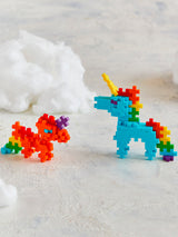 Plus-Plus Tube - Rainbow Unicorns - 100 pcs