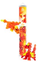 Plus-Plus Tube - Fire Dragons - 100 pcs