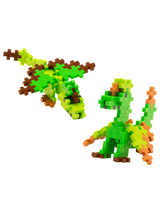 Plus-Plus Tube - Earth Dragons - 100 pcs