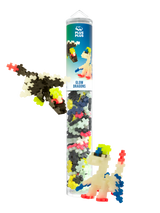 Plus-Plus Tube - Glow Dragons - 100 pcs