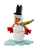 Plus-Plus Tube - Snowman - 100 pcs