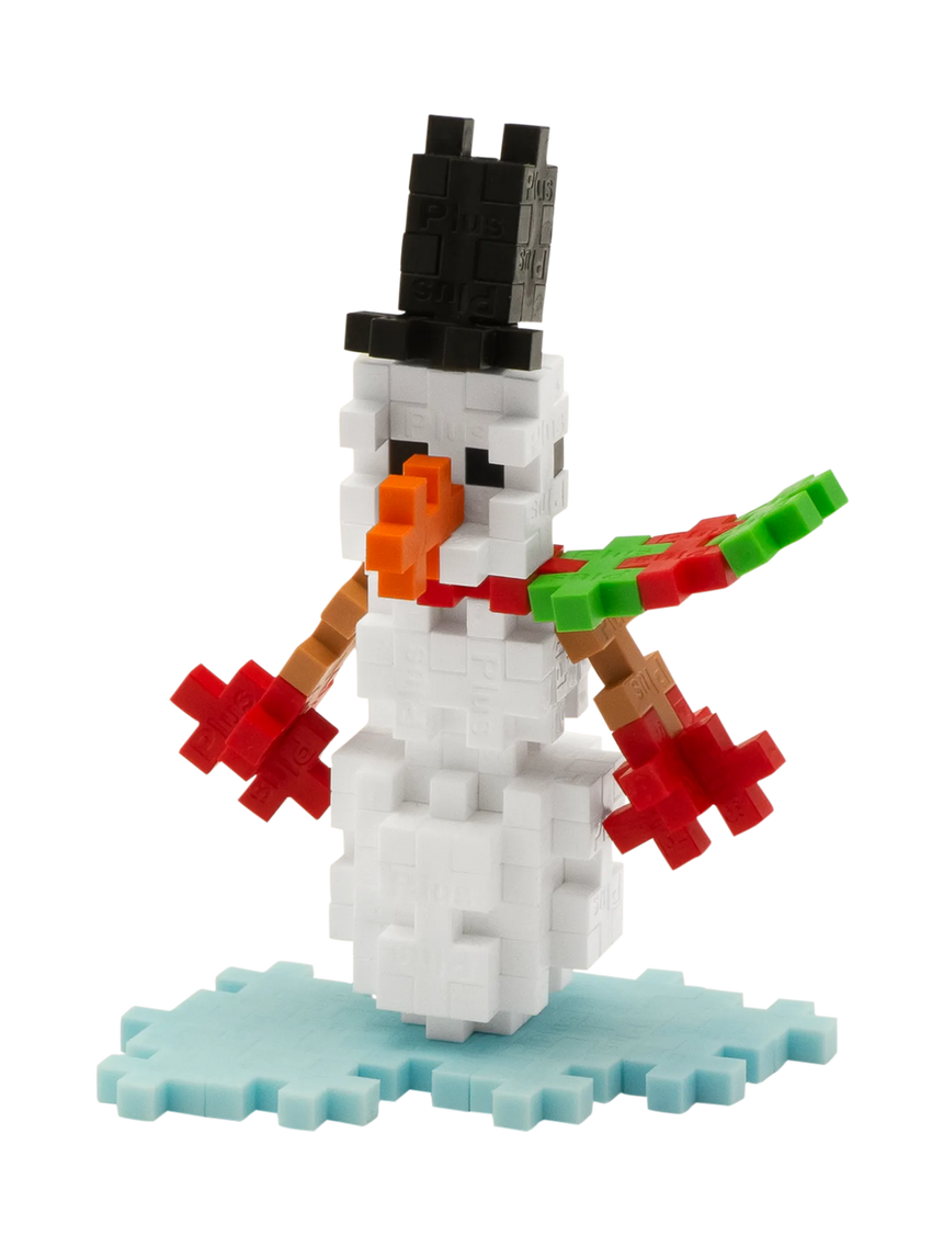 Plus-Plus Tube - Snowman - 100 pcs