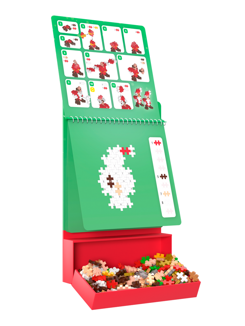 Plus-Plus Puzzle by Number – Christmas 125pcs