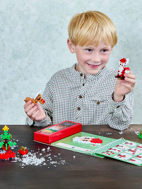 Plus-Plus Puzzle by Number – Christmas 125pcs