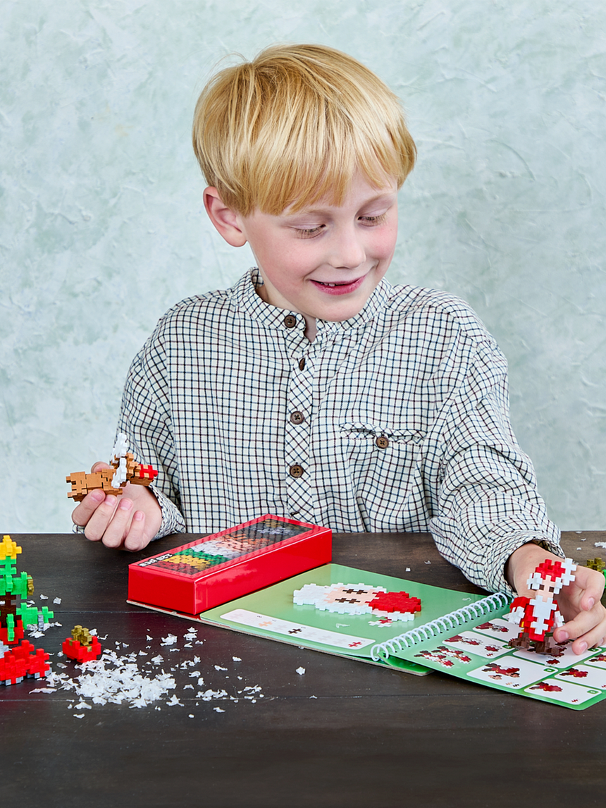 Plus-Plus Puzzle by Number – Christmas 125pcs