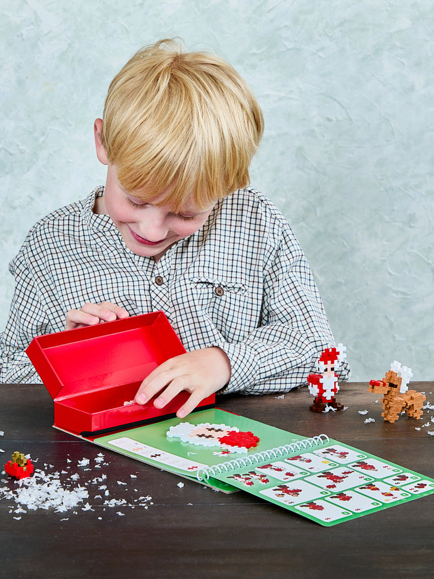 Plus-Plus Puzzle by Number – Christmas 125pcs