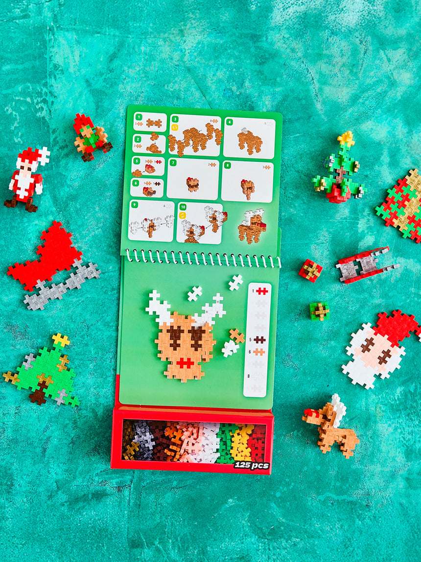 Plus-Plus Puzzle by Number – Christmas 125pcs