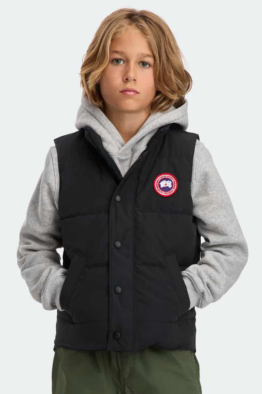Gilet Vanier Canada Goose pour jeune 2024 – Noir 