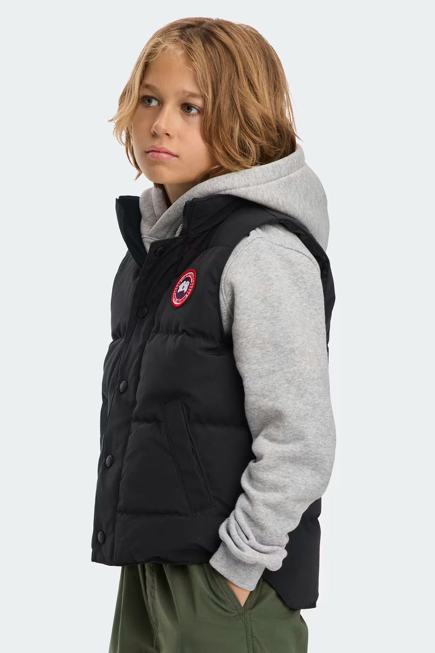 Gilet Vanier Canada Goose pour jeune 2024 – Noir 
