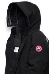 Parka Canada Goose Logan pour jeune - Noir sans fourrure 