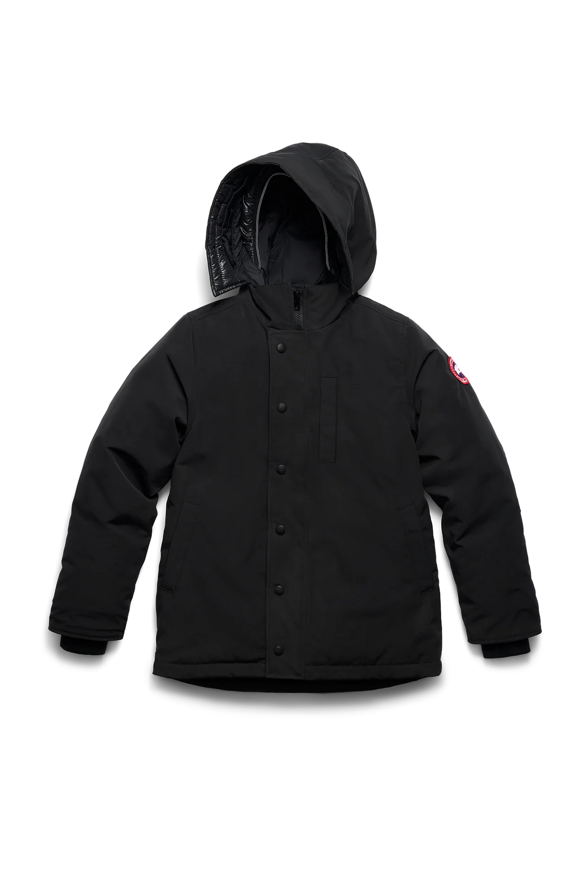Parka Canada Goose Logan pour jeune - Noir sans fourrure 