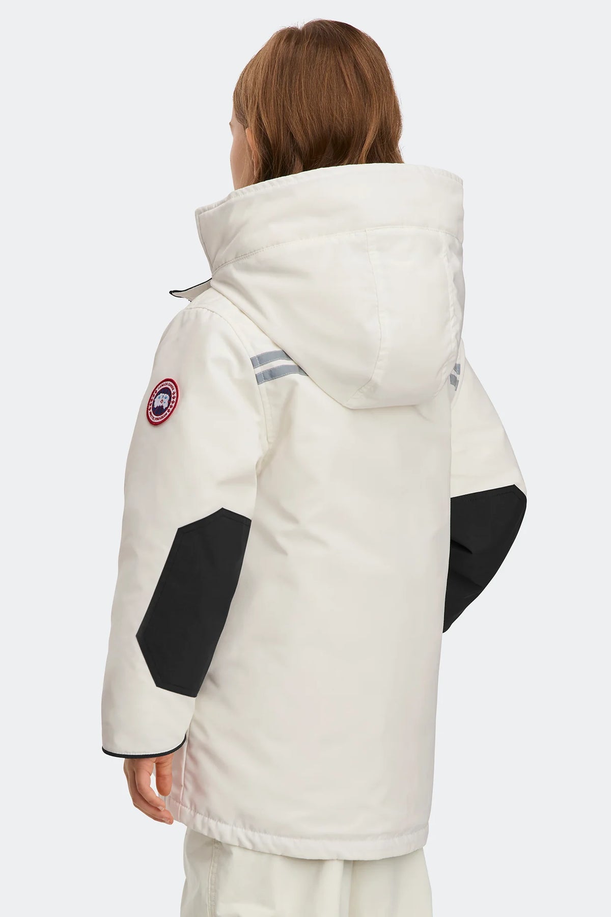 Canada Goose Youth Logan Parka - North Star White