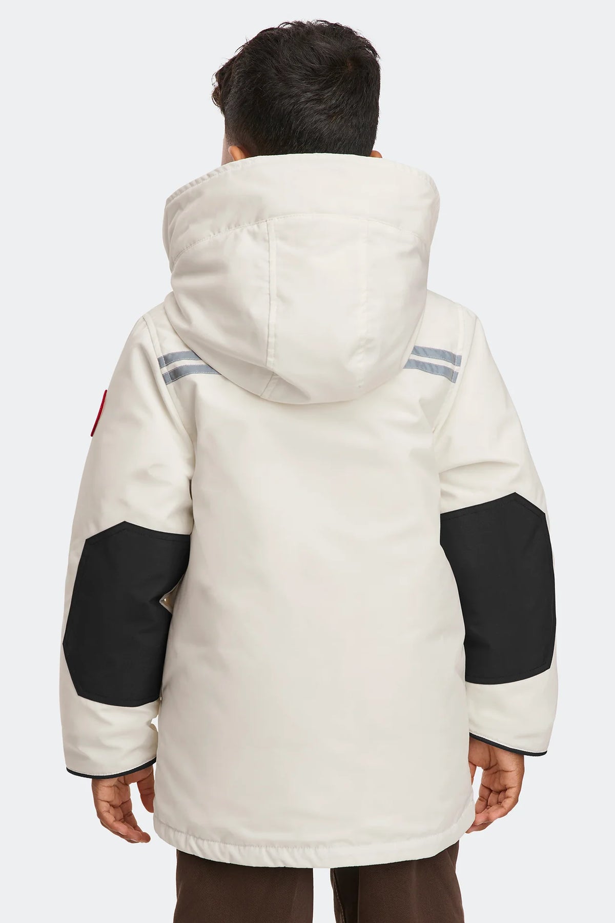 Canada Goose Youth Logan Parka - North Star White