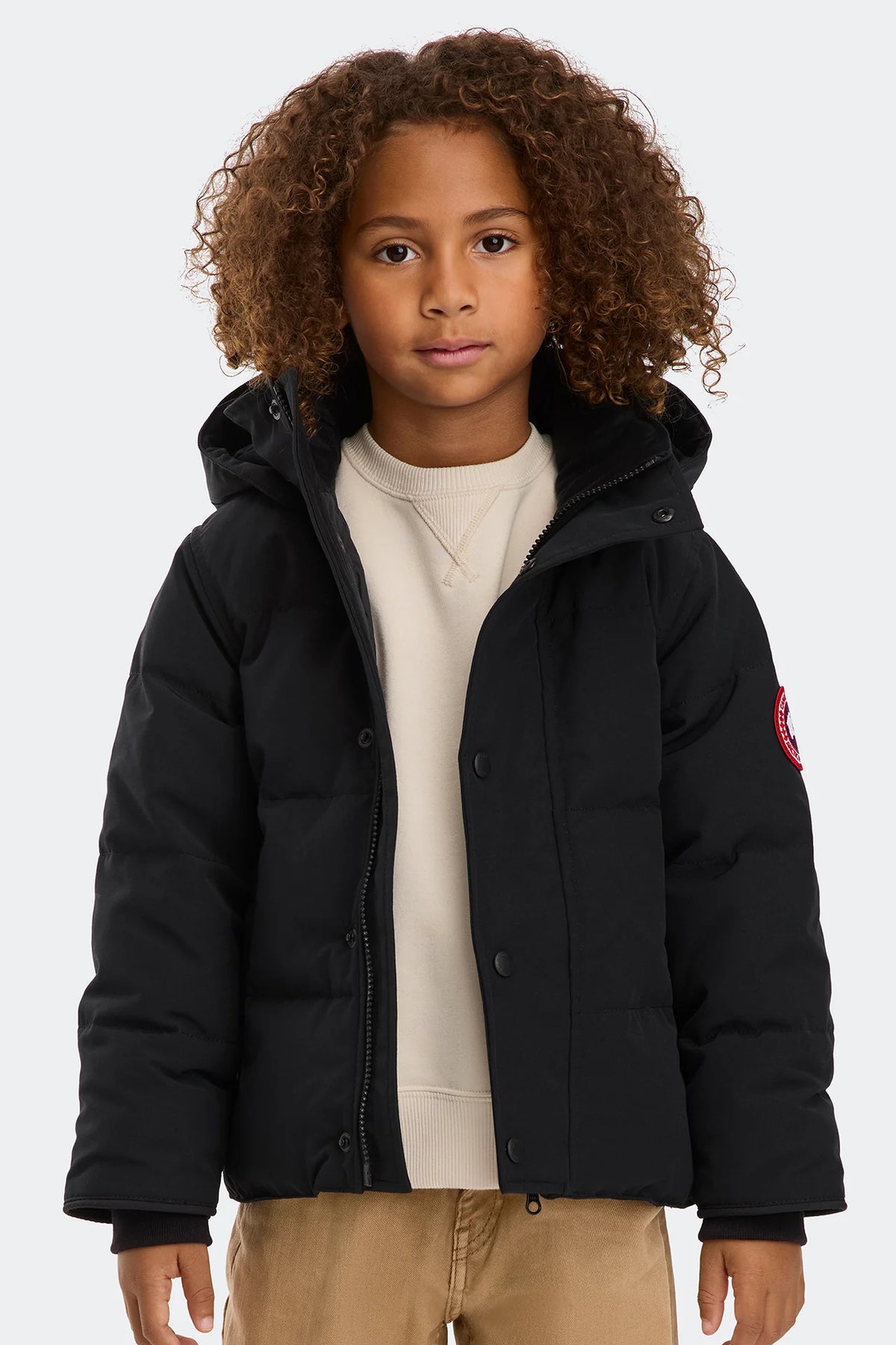 Canada Goose Kids Snowy Owl Parka - Black
